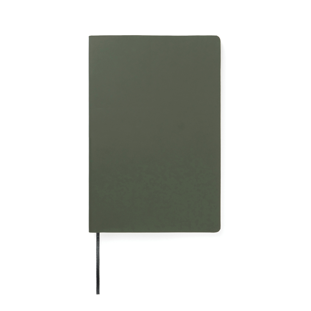 Carnet A5 personnalisé à couverture souple Baltimore Vert 